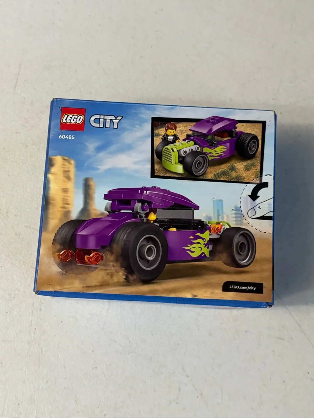 Lego City Hot Rod 60485 High-Speed Drag Racing